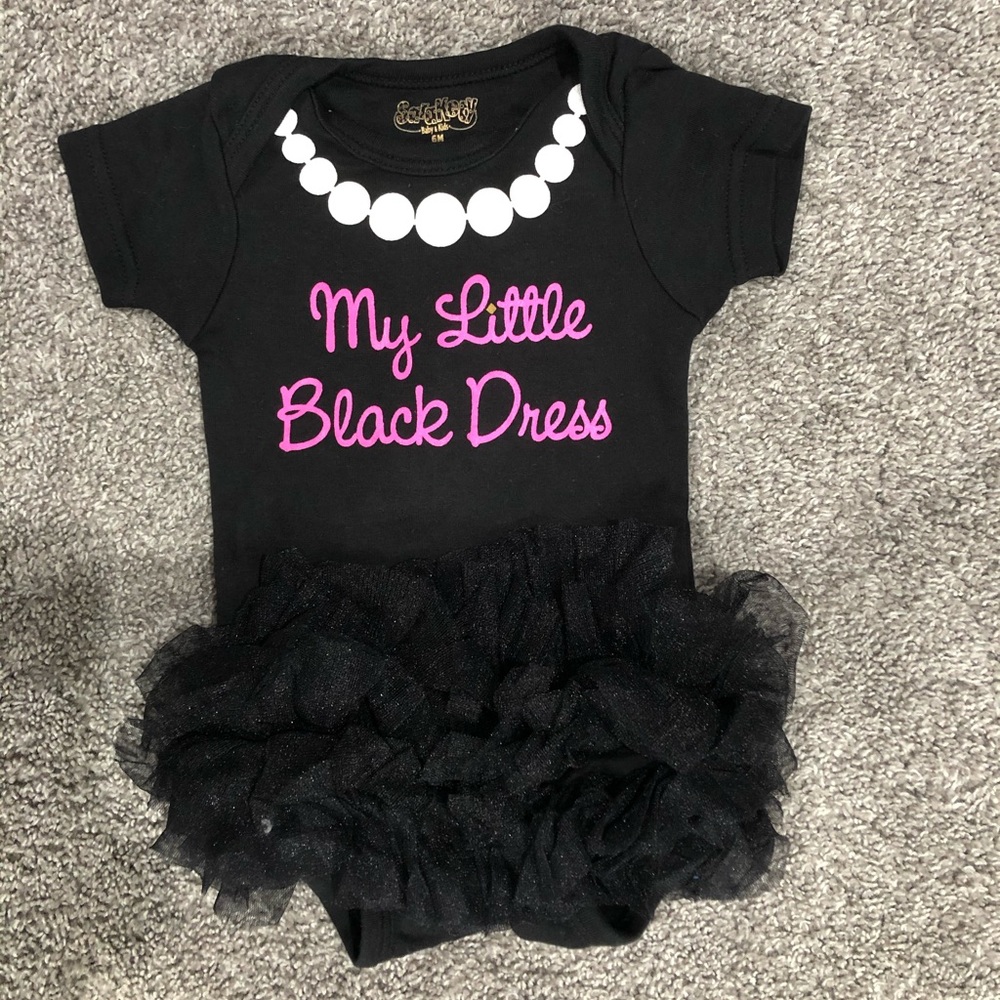 Little Black Dress onesie